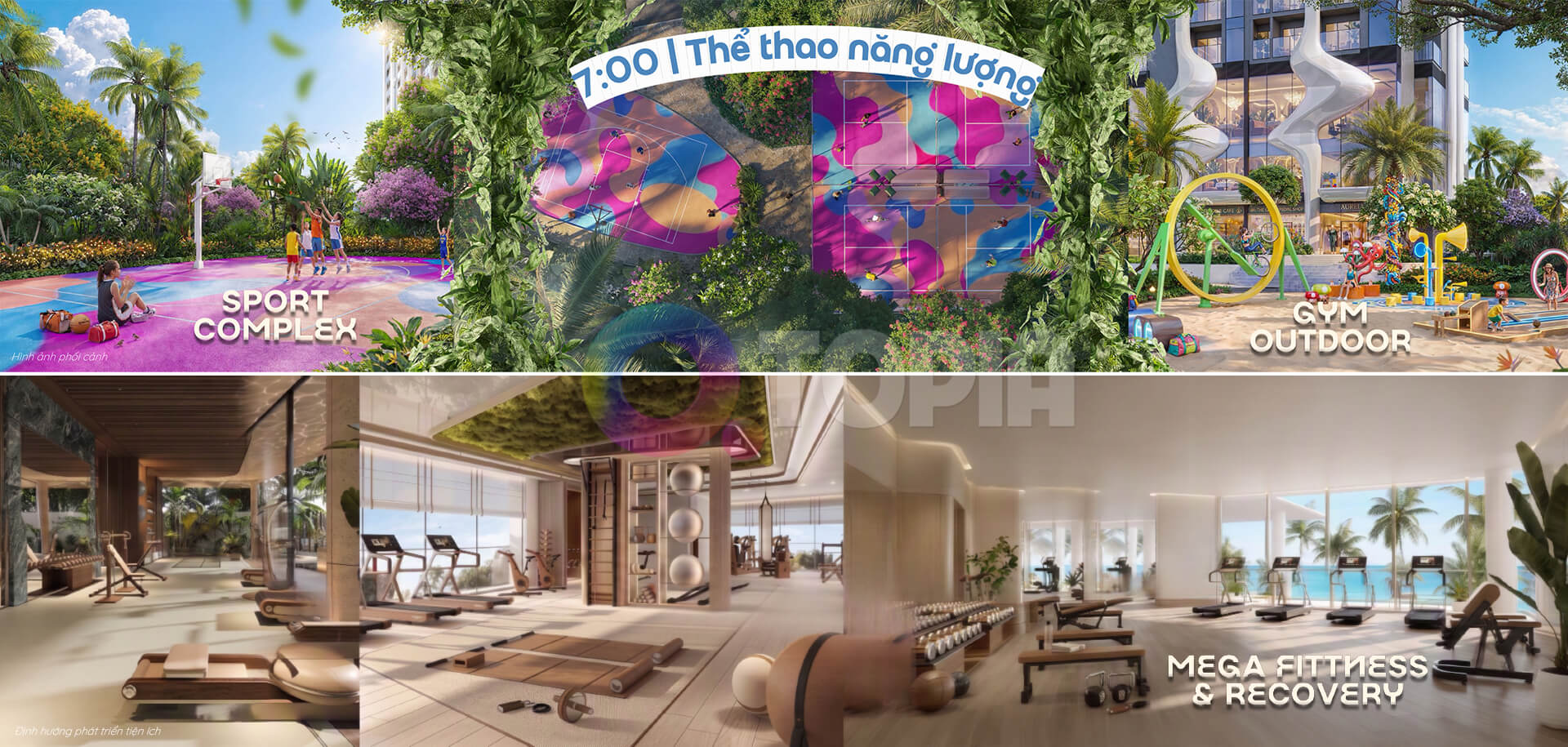 Tiện ích QTopia được đầu tư những gì? Tiện ích QTopia được đầu tư những gì?